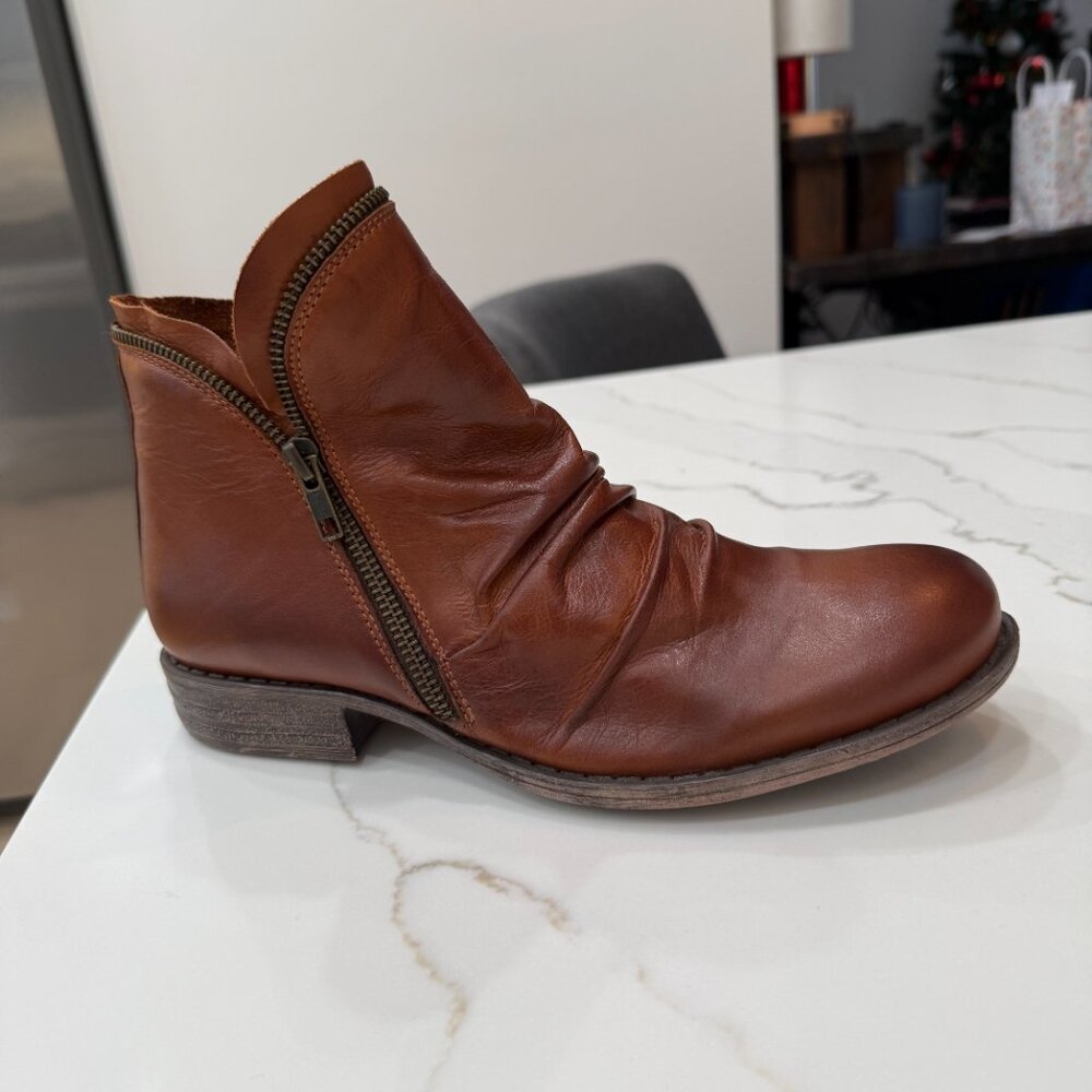 Miz Mooz - Luna Bootie in Brandy Size 10